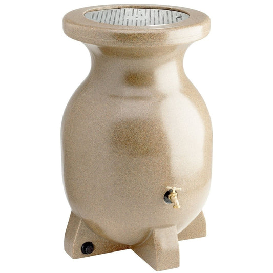 Koolscapes Decorative Rain Barrel Sandstone 55 Gal. alt 0