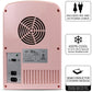 Retro Portable Mini Fridge 4L Pink 110V AC / 12V DC alt 0