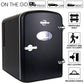 Retro Portable Mini Fridge 4L Black 110V AC/ 12V DC alt 0