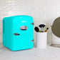 Retro Portable Mini Fridge 4L Green 110V AC / 12V DC alt 0