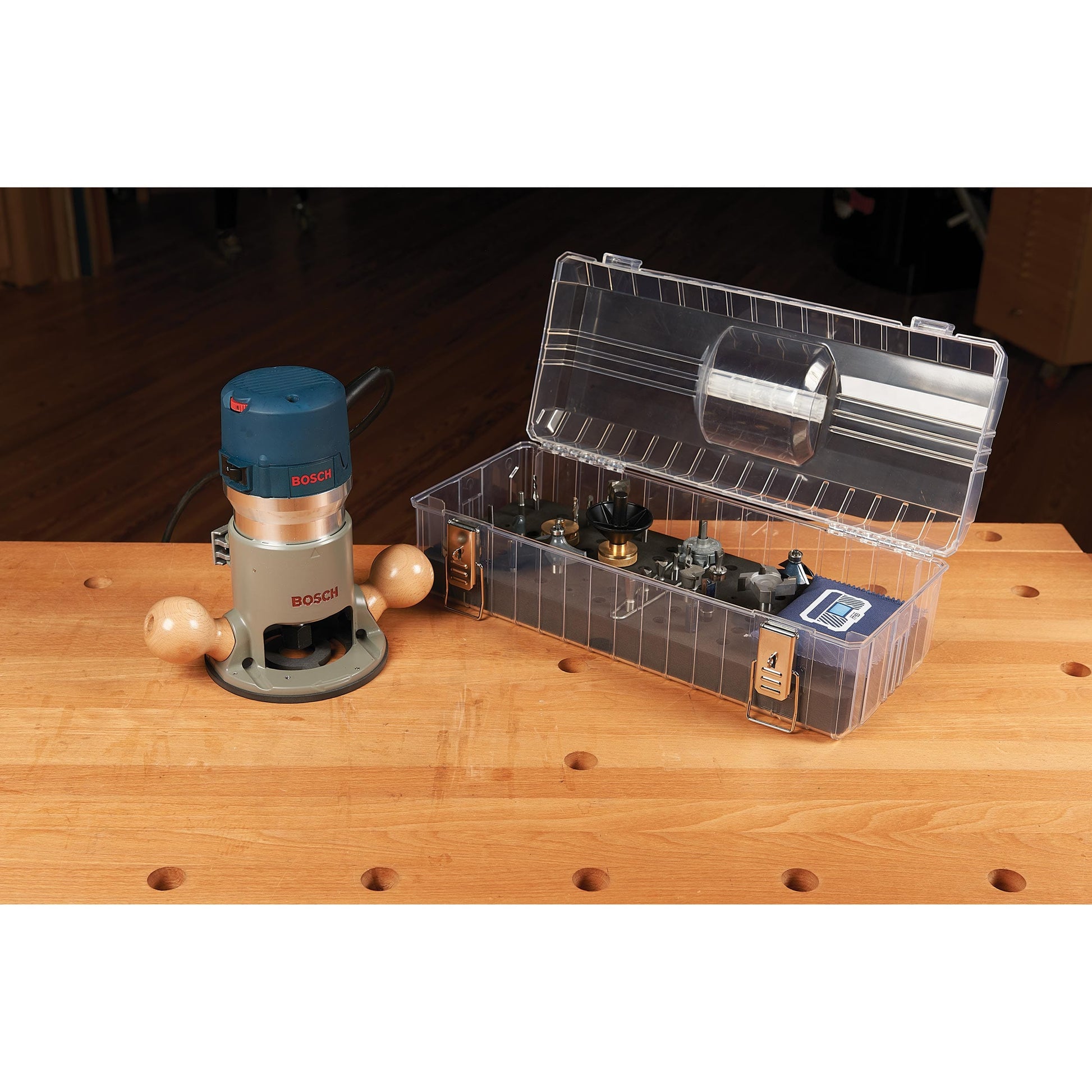 Metronet Router Case Router Bit Holder Case