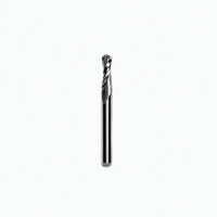 Up-Spiral Ball Nose Router Bit - 1/4" CD x 3/4" CL x 1/4" SH