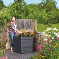 ERGO Modular Raised Bed Hexagon Single Unit Basic Set alt 0