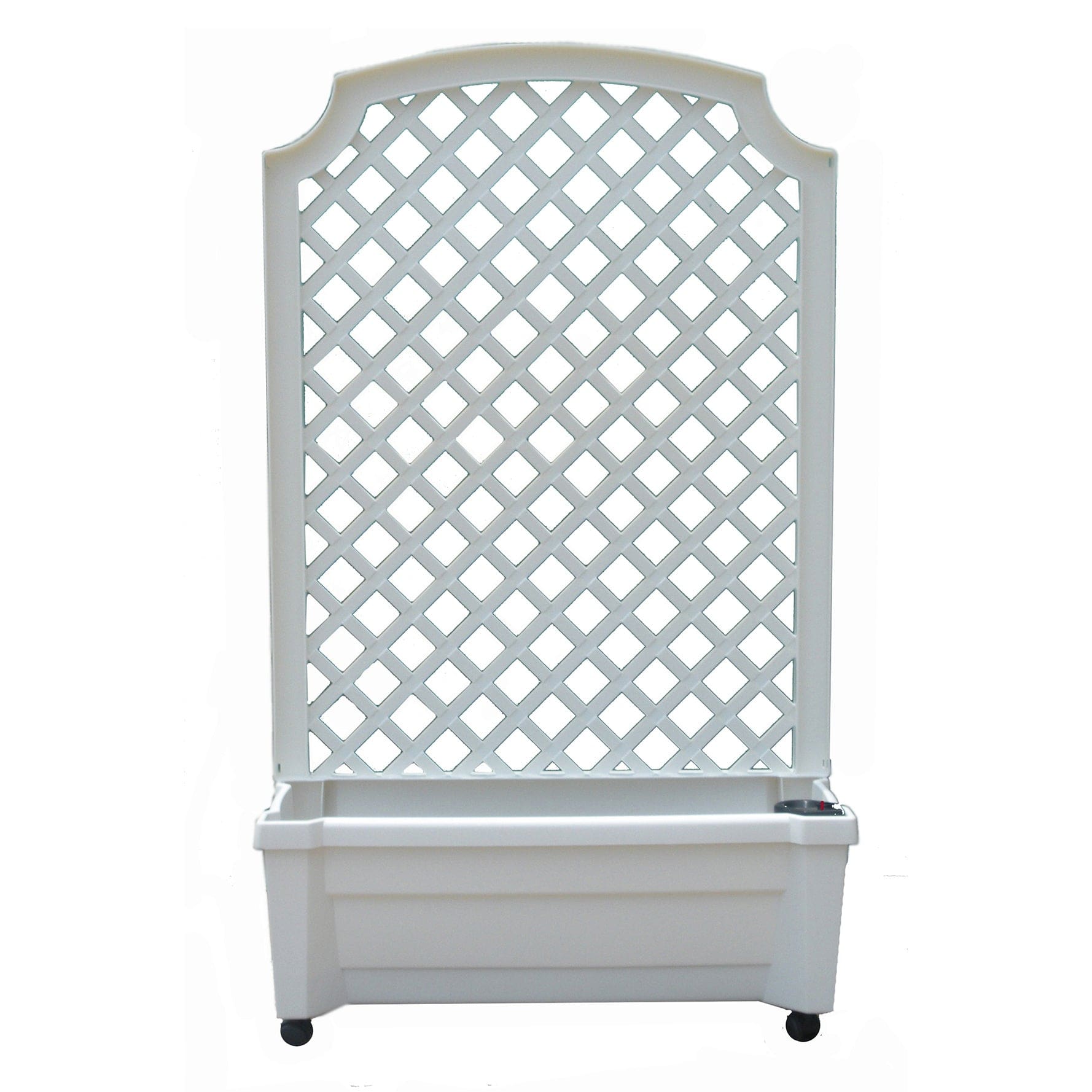 Calypso Planter Trellis White alt 0
