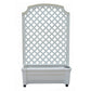 Calypso Planter Trellis White alt 0