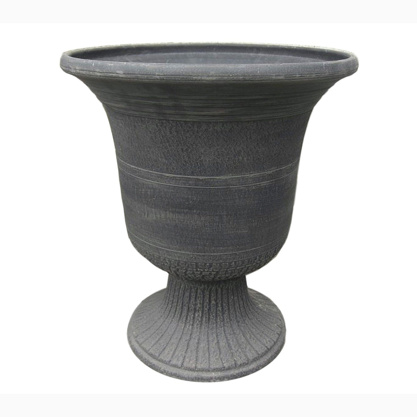 Modena Urn Planter Washed Dark Gray alt 0