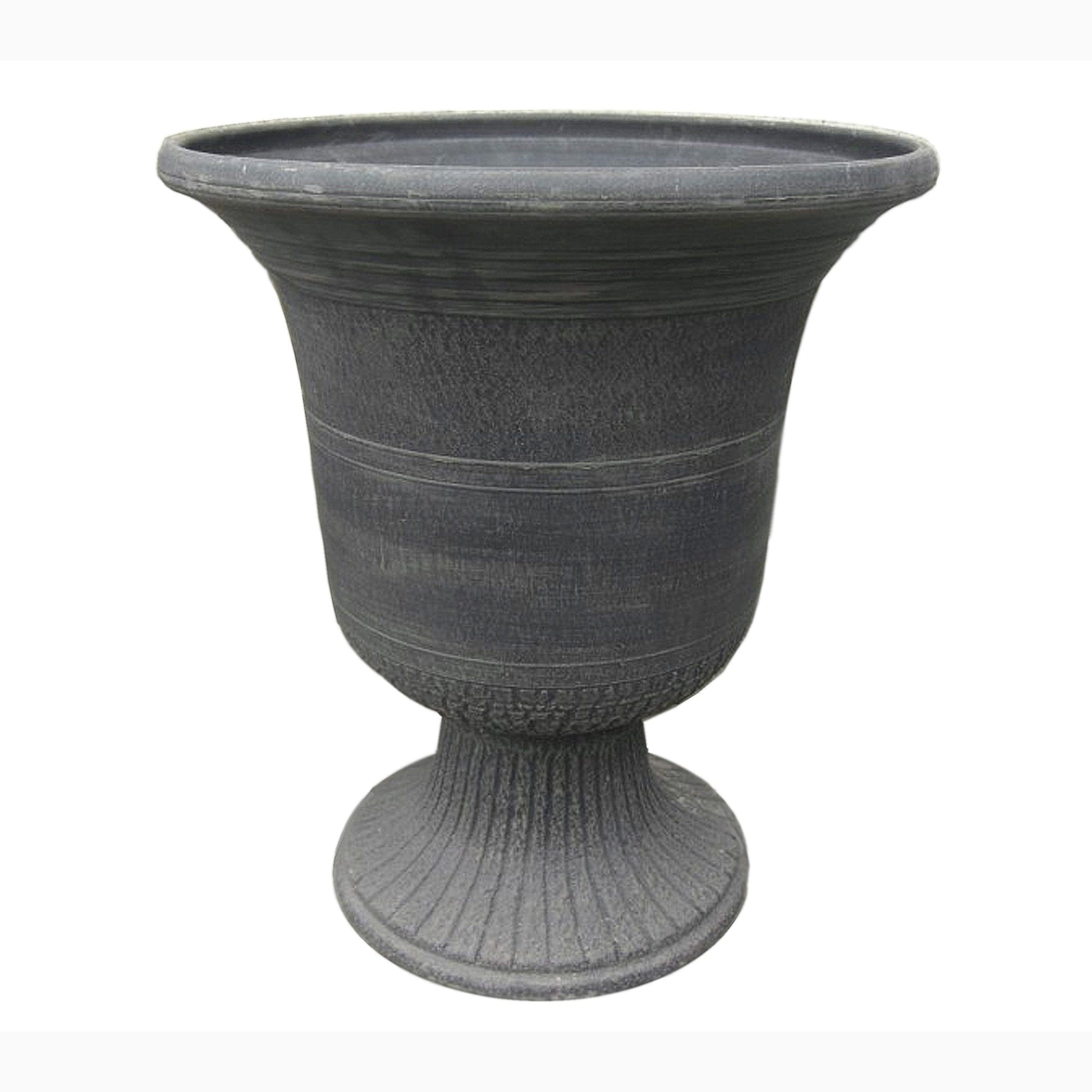 Modena Urn Planter Washed Dark Gray alt 0