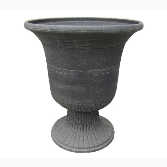 Modena Urn Planter Washed Dark Gray alt 0