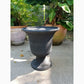 Modena Urn Planter Washed Dark Gray alt 0