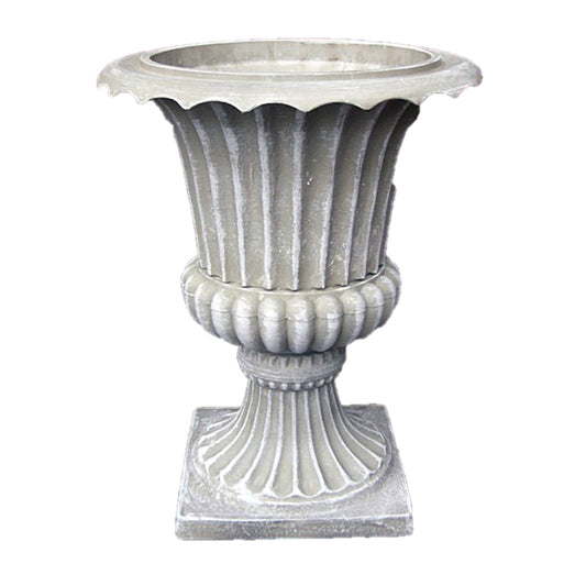 Imperial Urn Planter Washed Gray alt 0