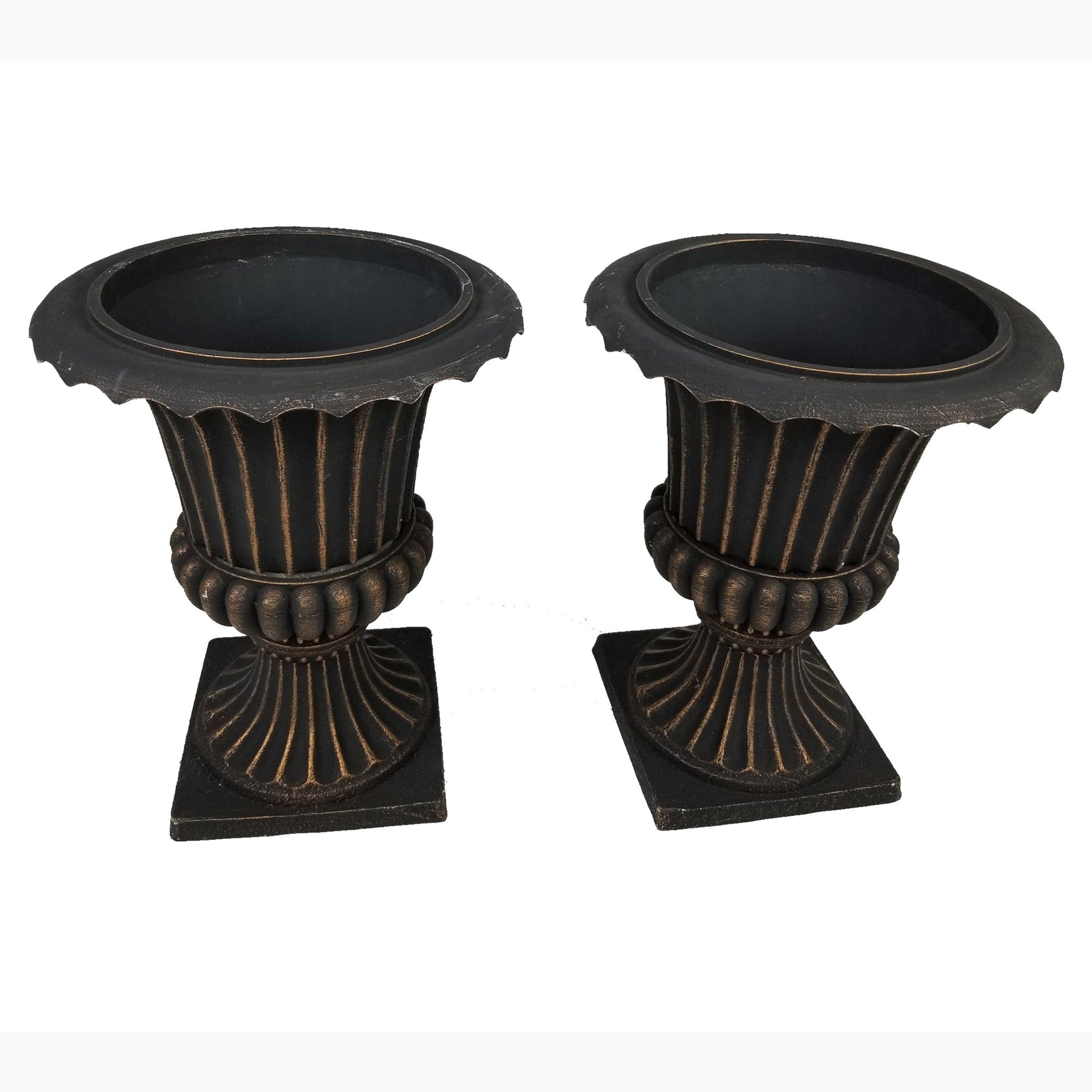 Imperial Urn Planter Set Antique Copper Set of 2 alt 0