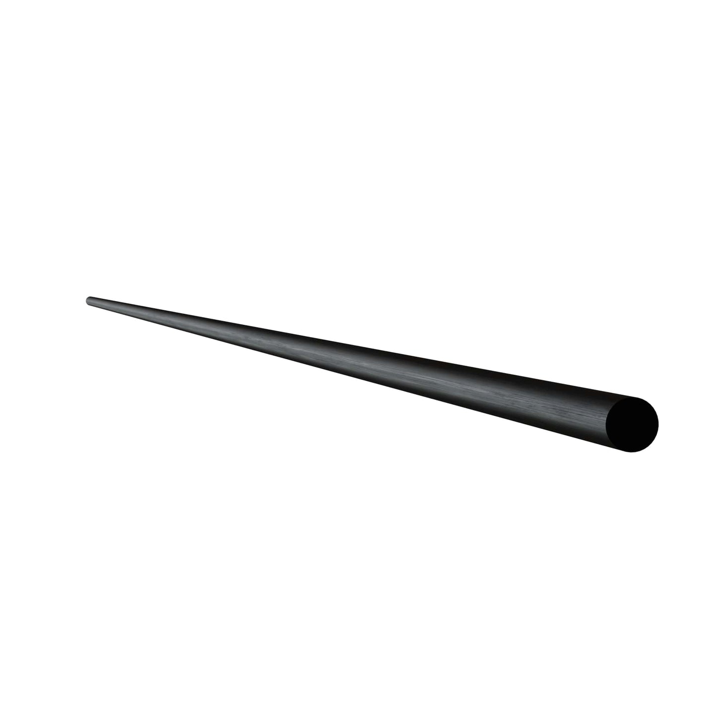 Gallery Rail Rod, Flat Black, 6mm x 36" L alt 0