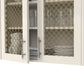 1" Flat Double Diamond Decorative Grille - Satin Brass, 18" W x 48" L Sheet alt 0