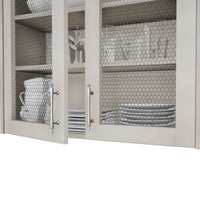 .5" Chicken Wire Decorative Grille - Antique Pewter, 17" W x 48" L Sheet alt 5