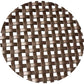 .1875" Flat Square Decorative Grille - Antique Brass, 18" W x 48" L Sheet alt 1875