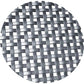 .1875" Flat Square Decorative Grille - Satin Nickel, 18" W x 48" L Sheet alt 1875
