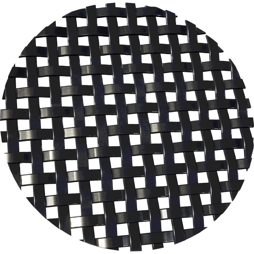 .1875" Flat Square Decorative Grille - Flat Black, 18" W x 48" L Sheet alt 1875
