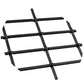 1" Flat Straight Weave Decorative Grille - Flat Black, 36" W x 24" L Sheet alt 0