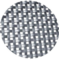 .1875" Flat Square Decorative Grille - Satin Nickel, 36" W x 48" L Sheet alt 1875