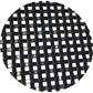 .1875" Flat Square Decorative Grille - Flat Black, 36" W x 48" L Sheet alt 1875