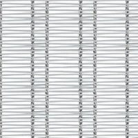 Bengal Italian Mesh, Stainless Steel, 59" x 36" alt 0