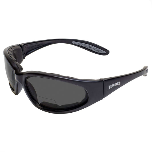 Hercules +2.50 Smoke Anti-Fog Bifocal Safety Lenses alt 0