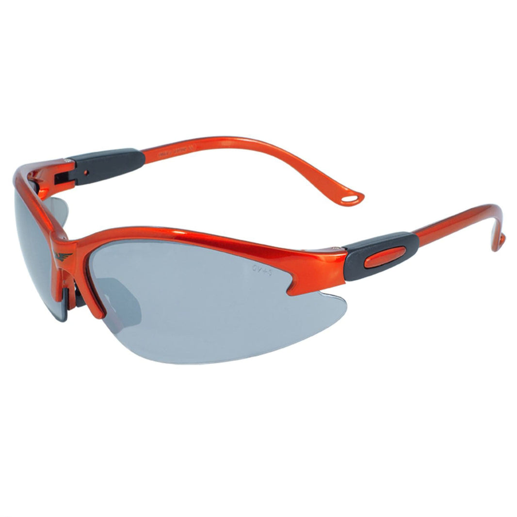 Global Vision Eyewear Cougar Dark Pink Frame Anti-Fog Safety Lenses ...