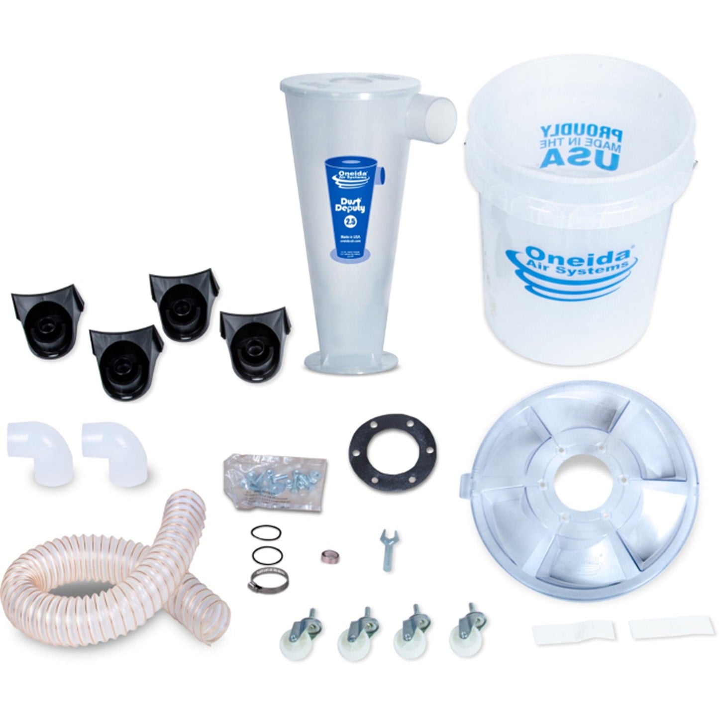 Dust Deputy 2.5 Deluxe Kit - 5 Gallon alt 5