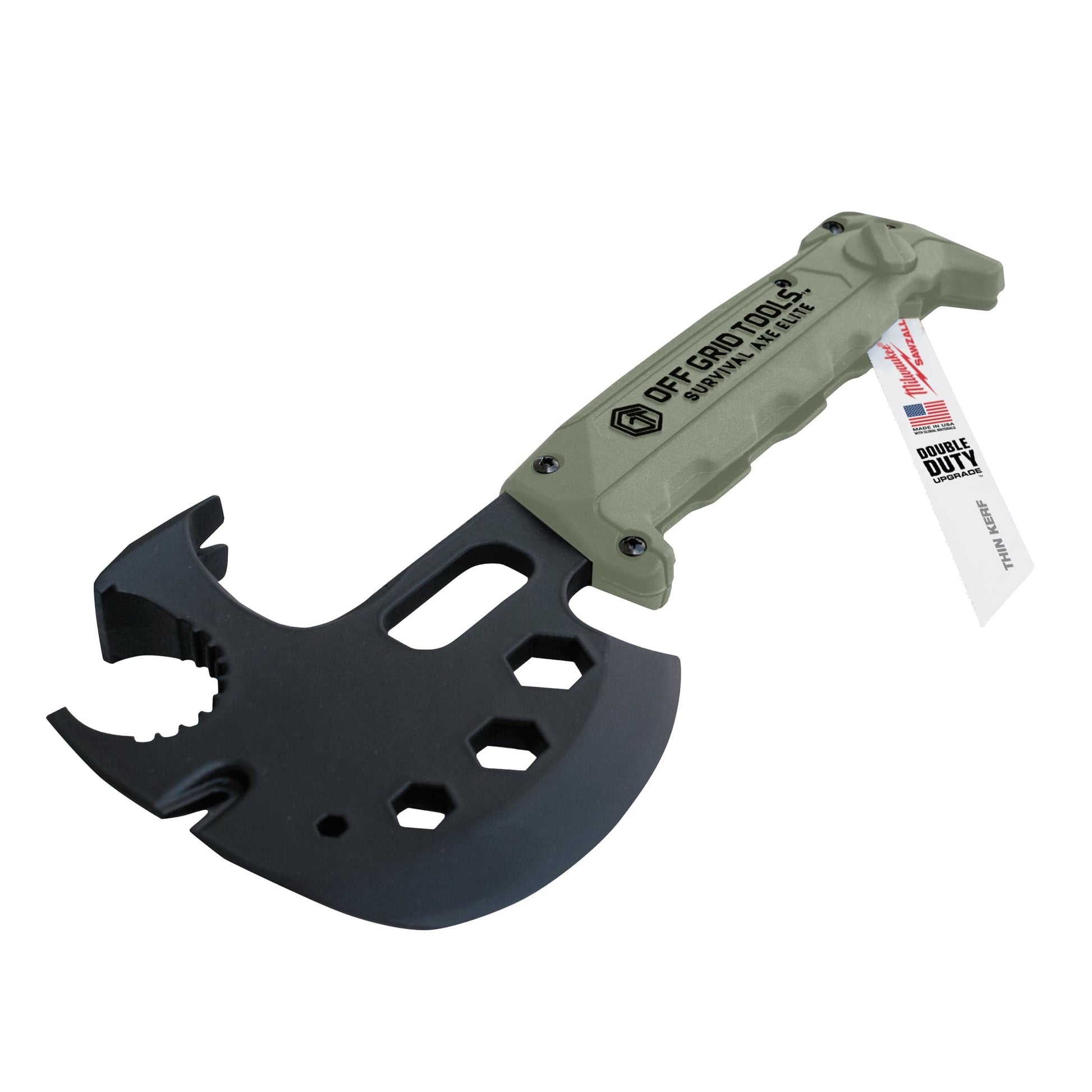 Survival Axe Elite - Green alt 0
