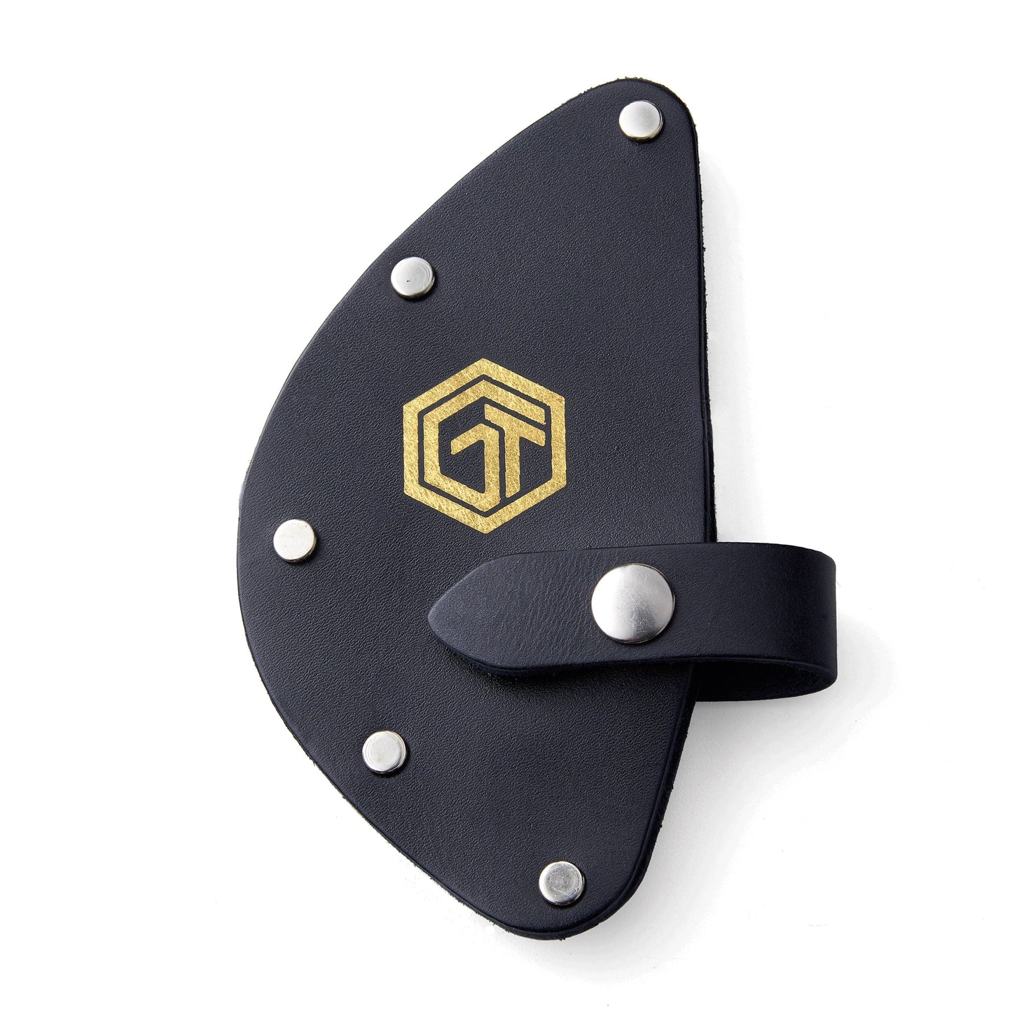 Black Leather Deluxe Trucker's Friend Sheath alt 0