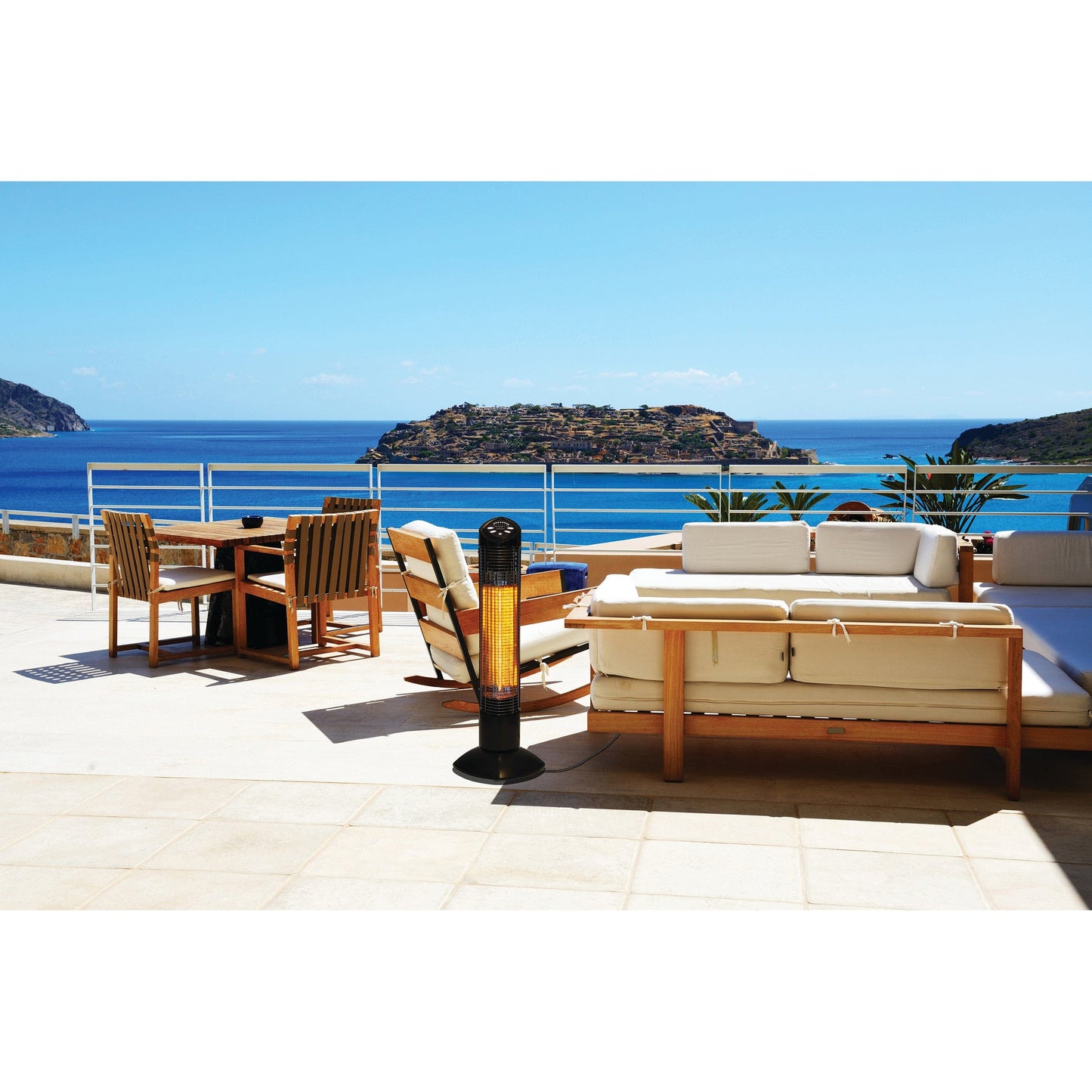 Westinghouse Infrared Electric Outdoor Heater - Freestanding  Oscillating With Remote alt 0