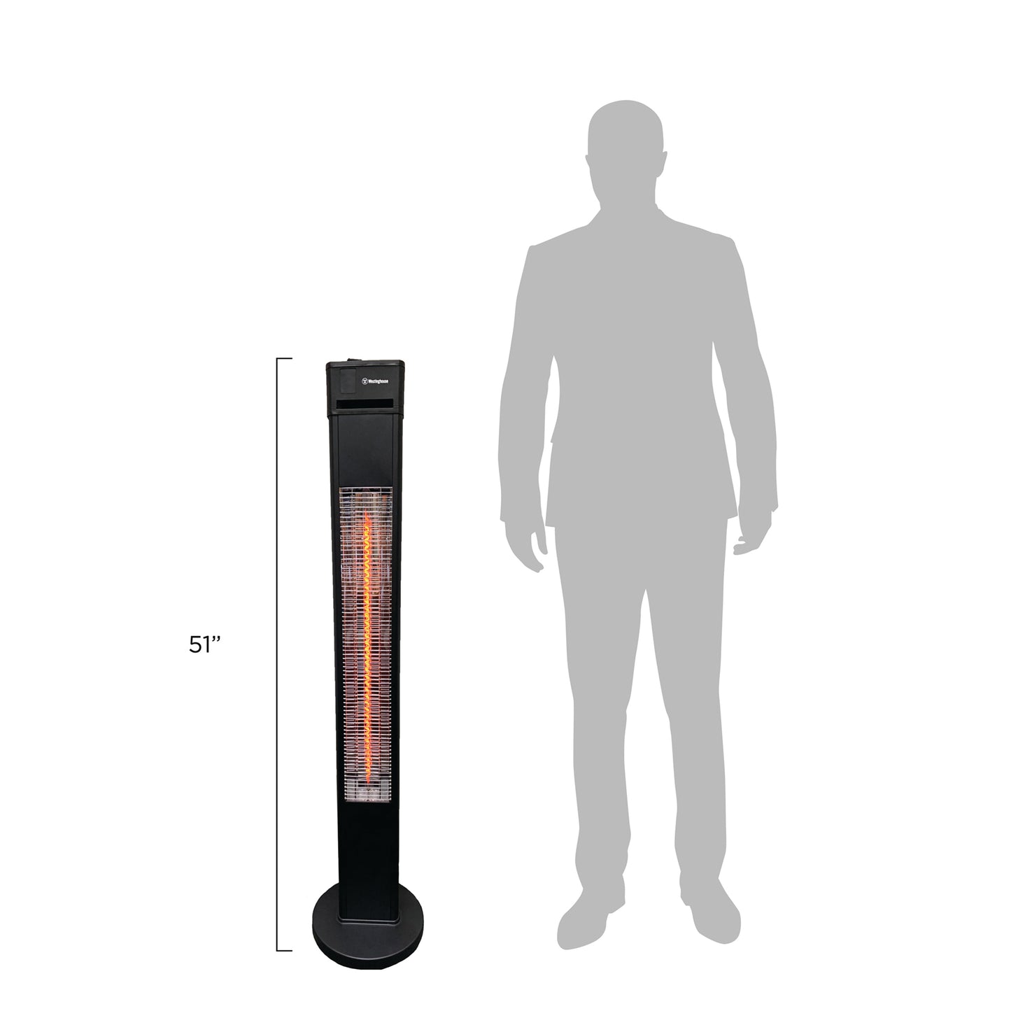 Westinghouse Infrared Electric Outdoor Heater Freestanding alt 1
