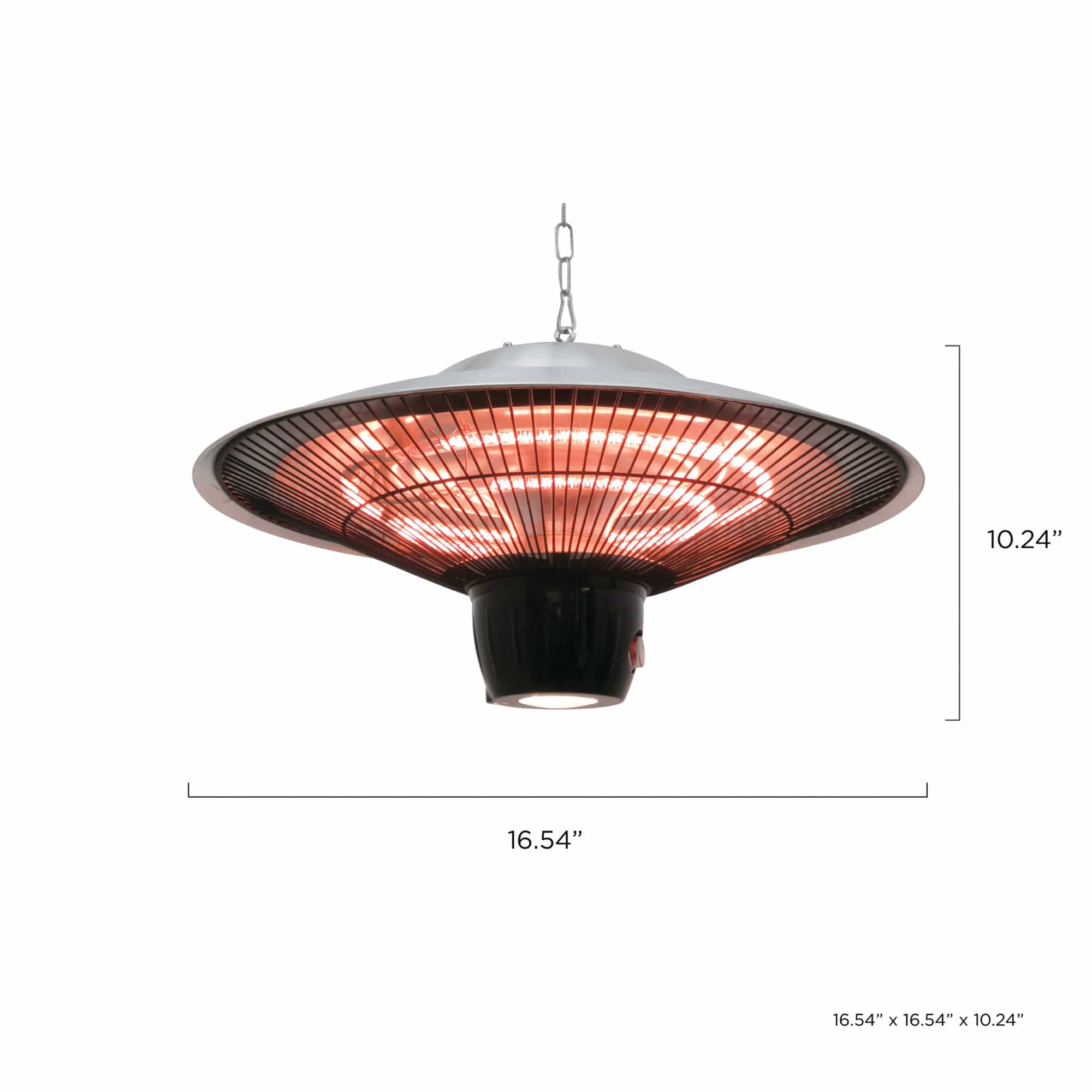 Westinghouse Infrared Electric Outdoor Heater With LED light - Hanging with Remote Control alt 0