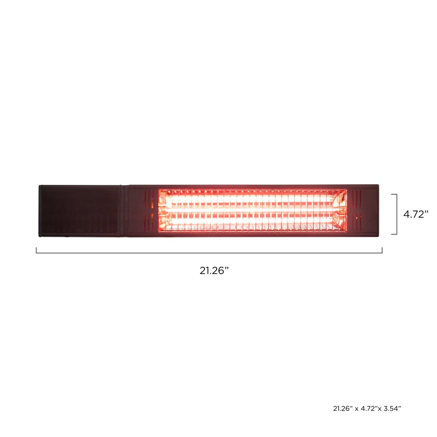 Westinghouse Infrared Electric Outdoor Heater - Wall Mounted with Gold Tube and Remote Control alt 0