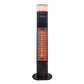 EnerG+  Infrared Electric Outdoor Heater - Freestanding With Gold Tube and Speaker alt 0