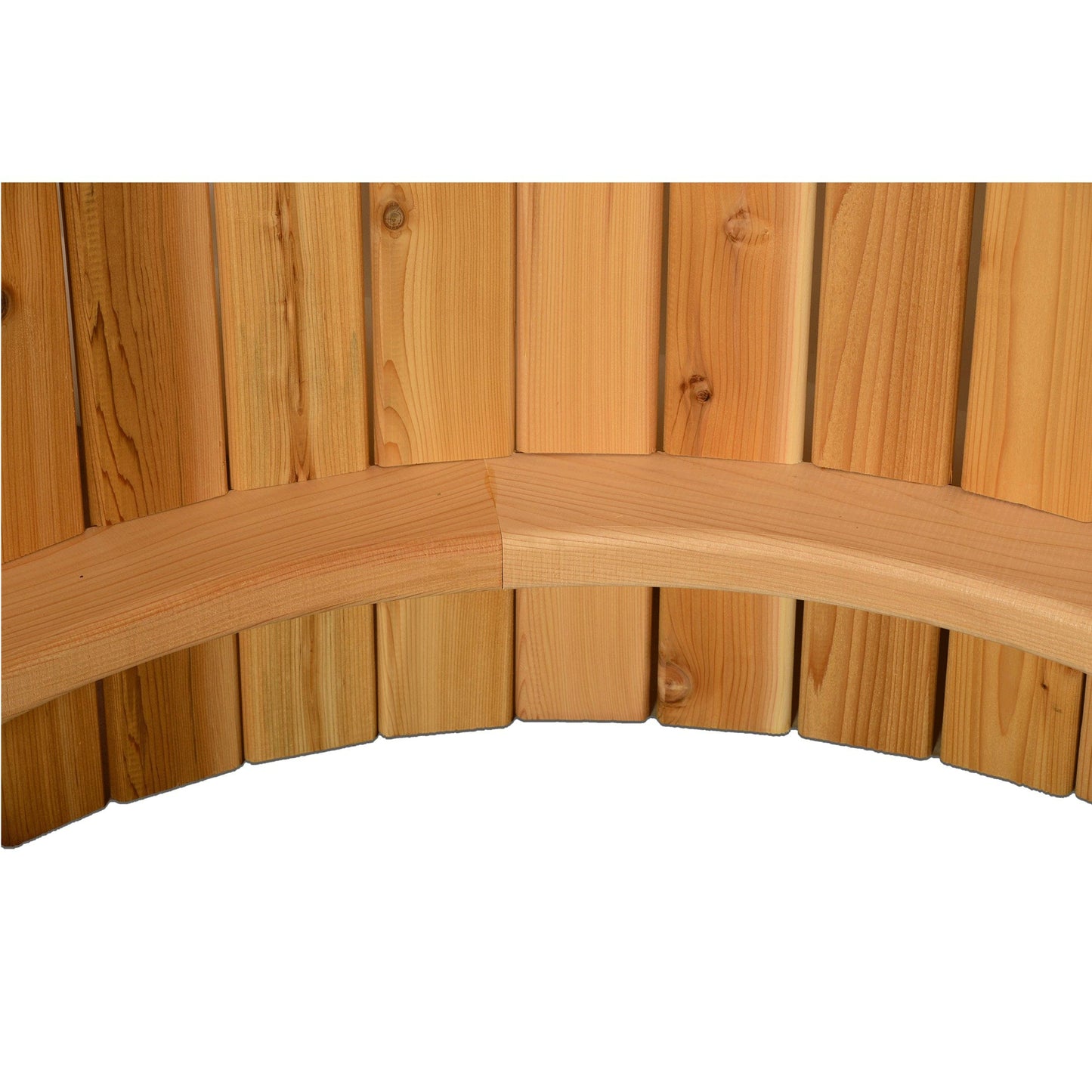 Ellipse Outdoor Shower, Rustic Cedar alt 0