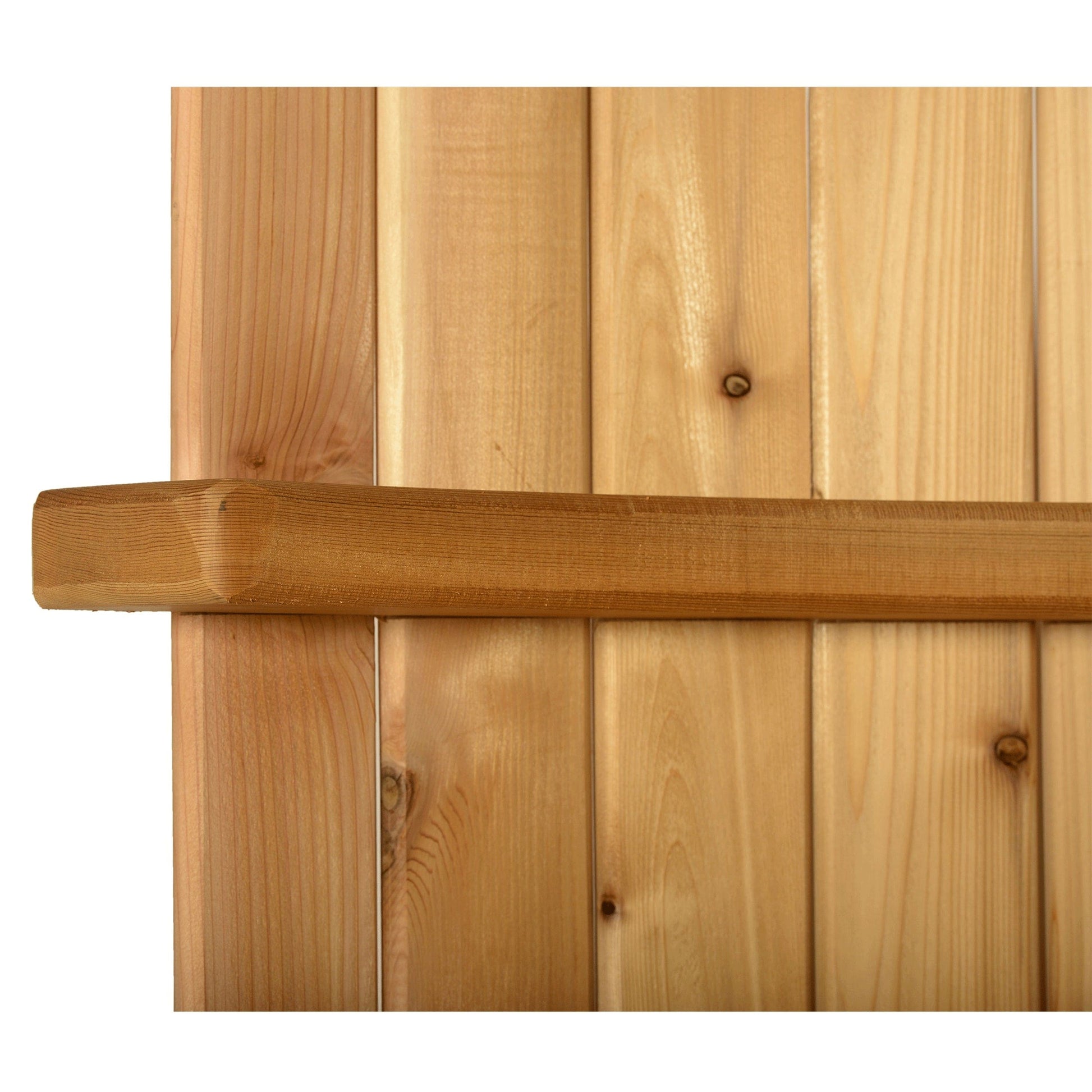 Ellipse Outdoor Shower, Clear Cedar alt 0