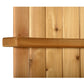 Ellipse Outdoor Shower, Clear Cedar alt 0