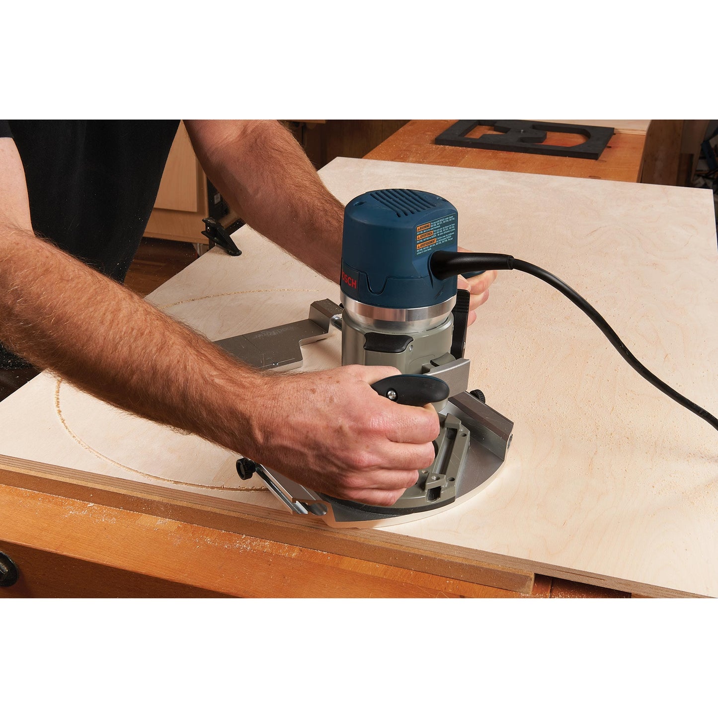 Circle Cutting Router Jig alt 0