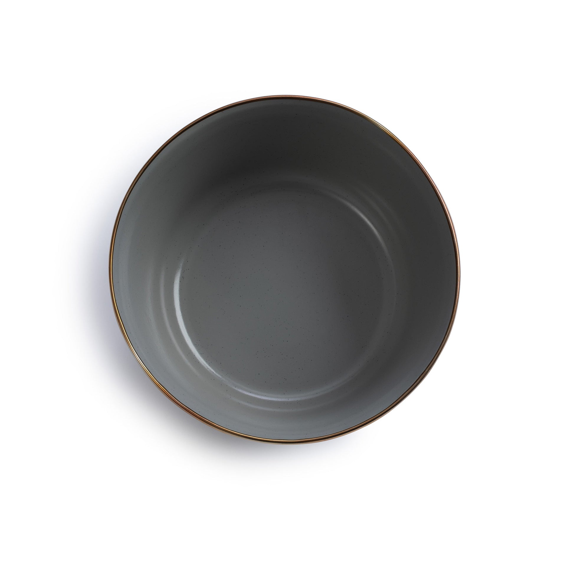 Enamel Mixing Bowl Set Slate Gray Indoor/Outdoor alt 0