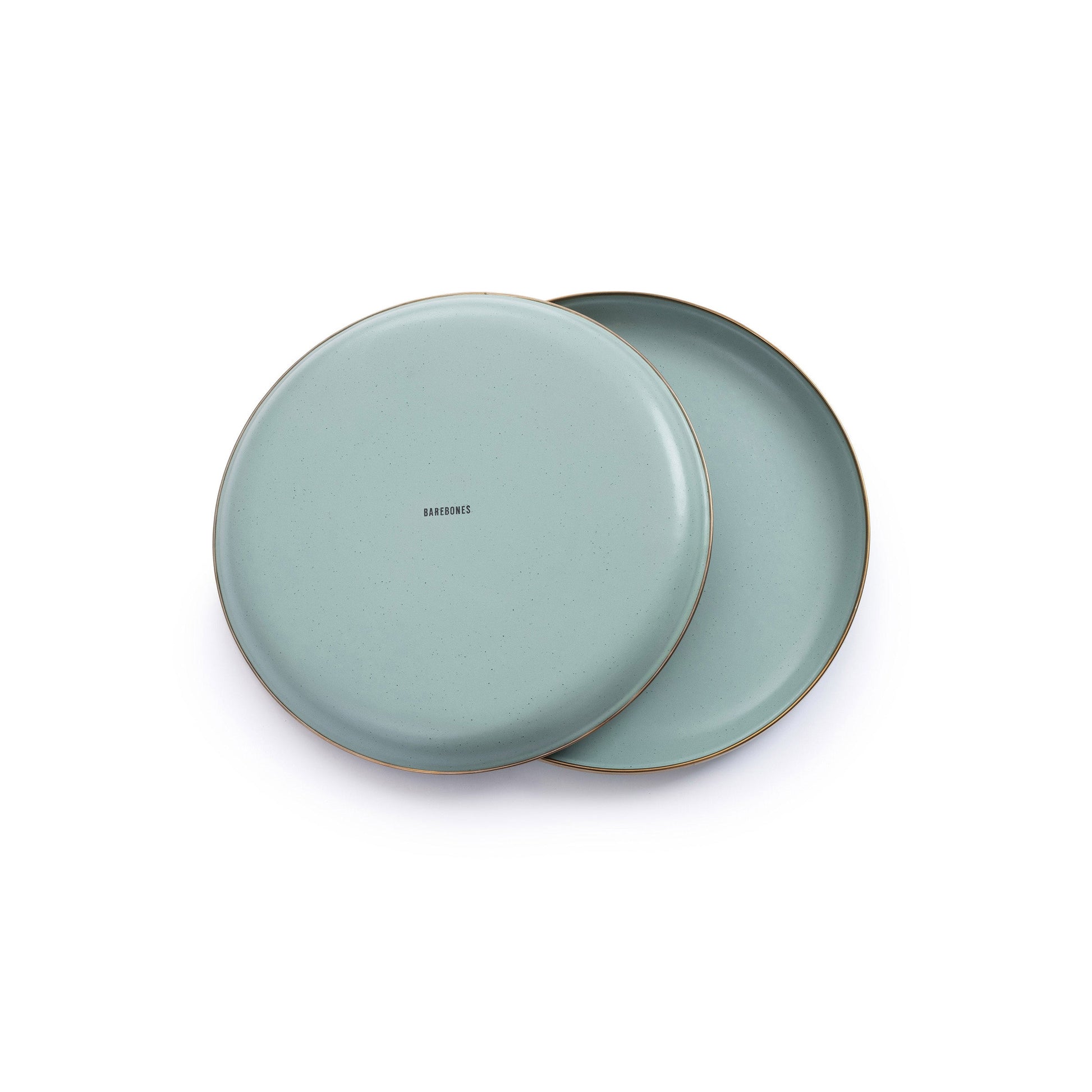 Enamel Deep Plate Set Mint Indoor/Outdoor alt 0