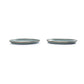 Enamel Deep Plate Set Mint Indoor/Outdoor alt 0
