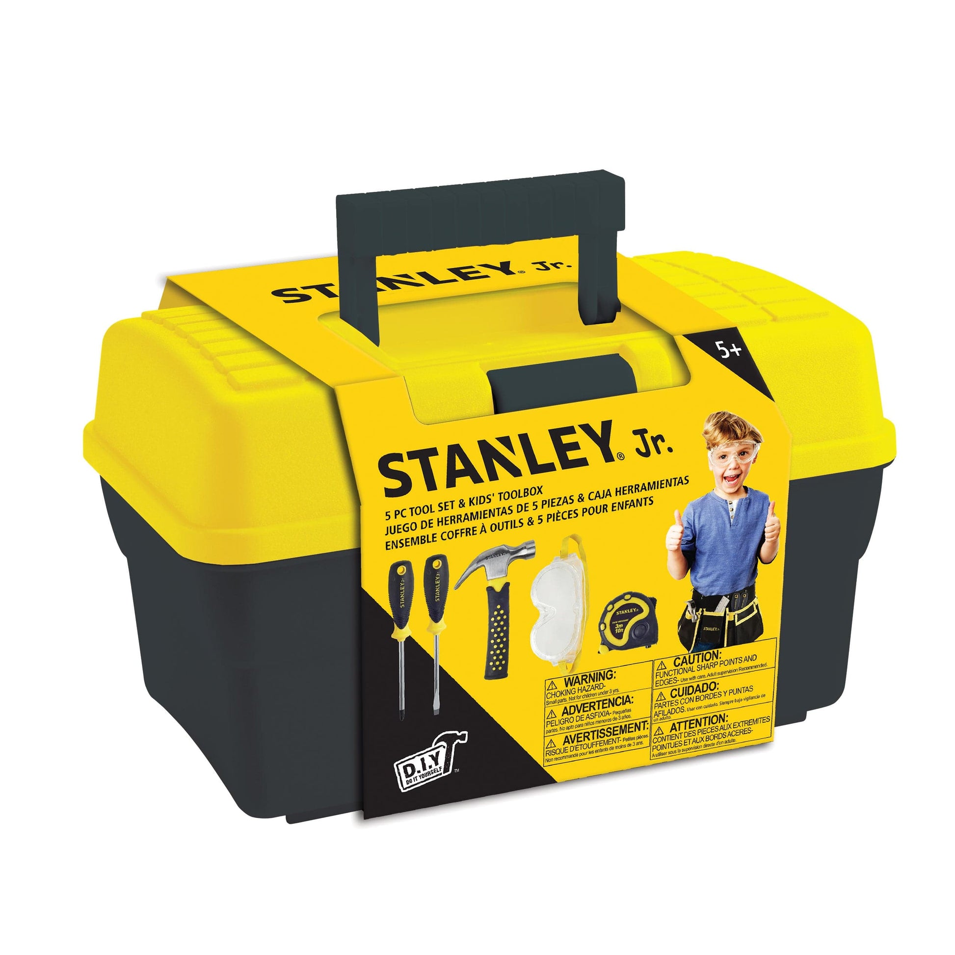 Tool box and Tools,  5 PC Set alt 0