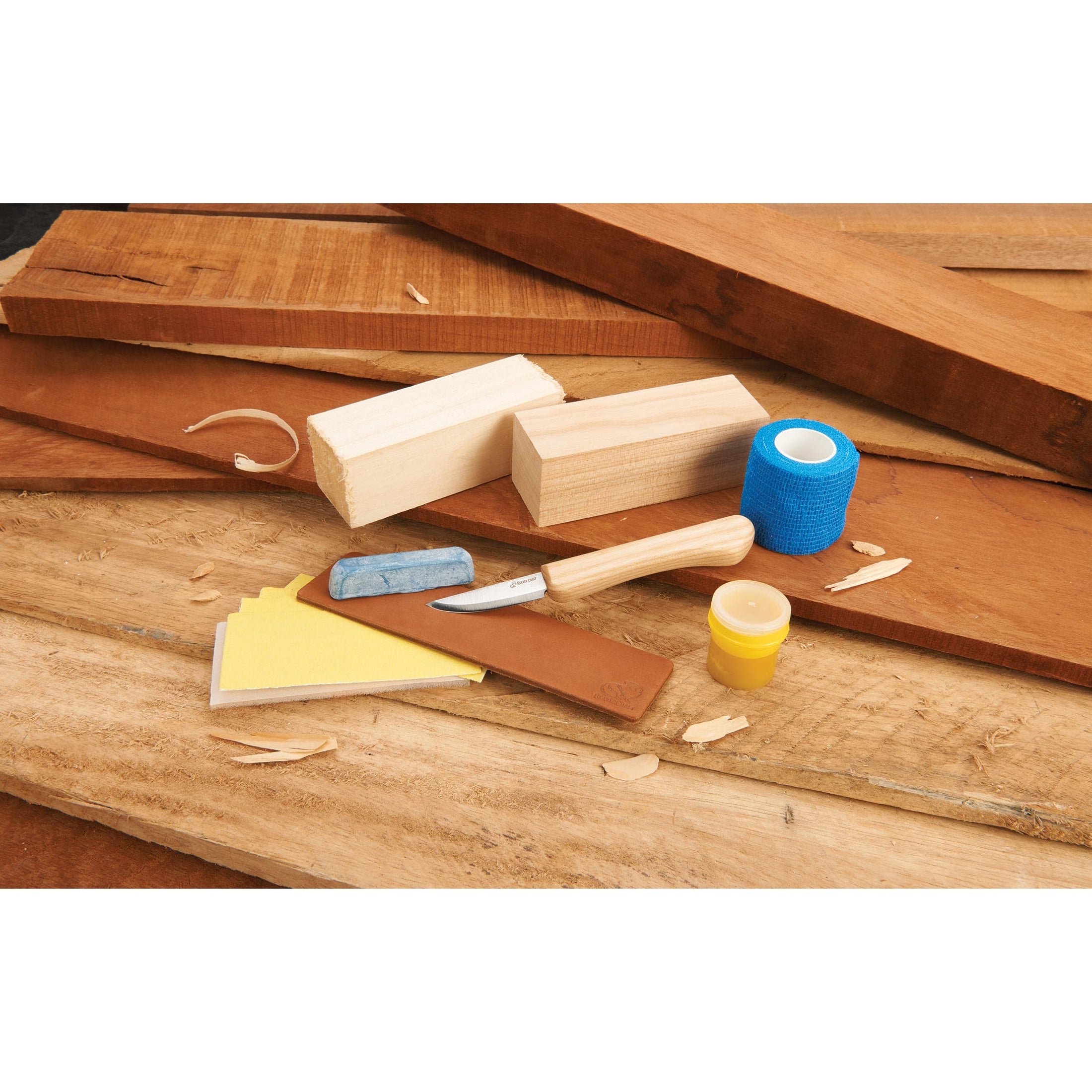 Beavercraft Comfort Bird Carving Kit Woodcraft