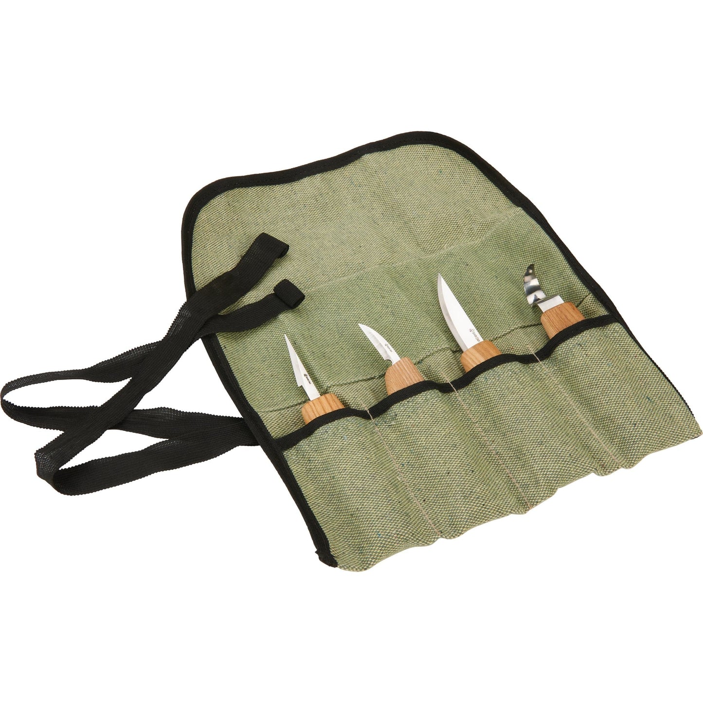 Carving Knives in Tool Roll - 4 Piece alt 0