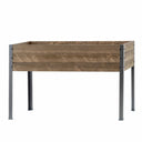 Elevated Planter 21" X 47" X 30"H Brown alt 0