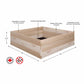 Cedar Raised Garden Bed 36" x 36" x 10-1/2"H alt 0