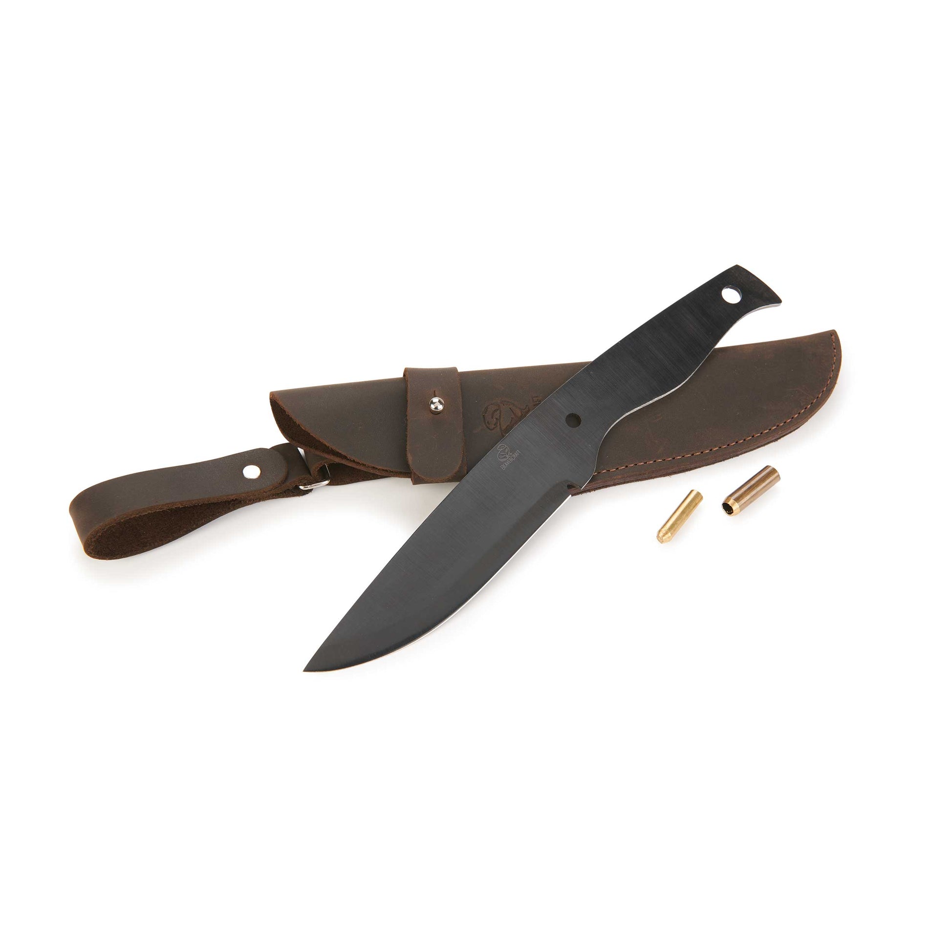 Beavercraft Nightfall Fixed Blade Bushcraft Knife for Hunting and Fishing -  9-5/8 - Unfinished Kit