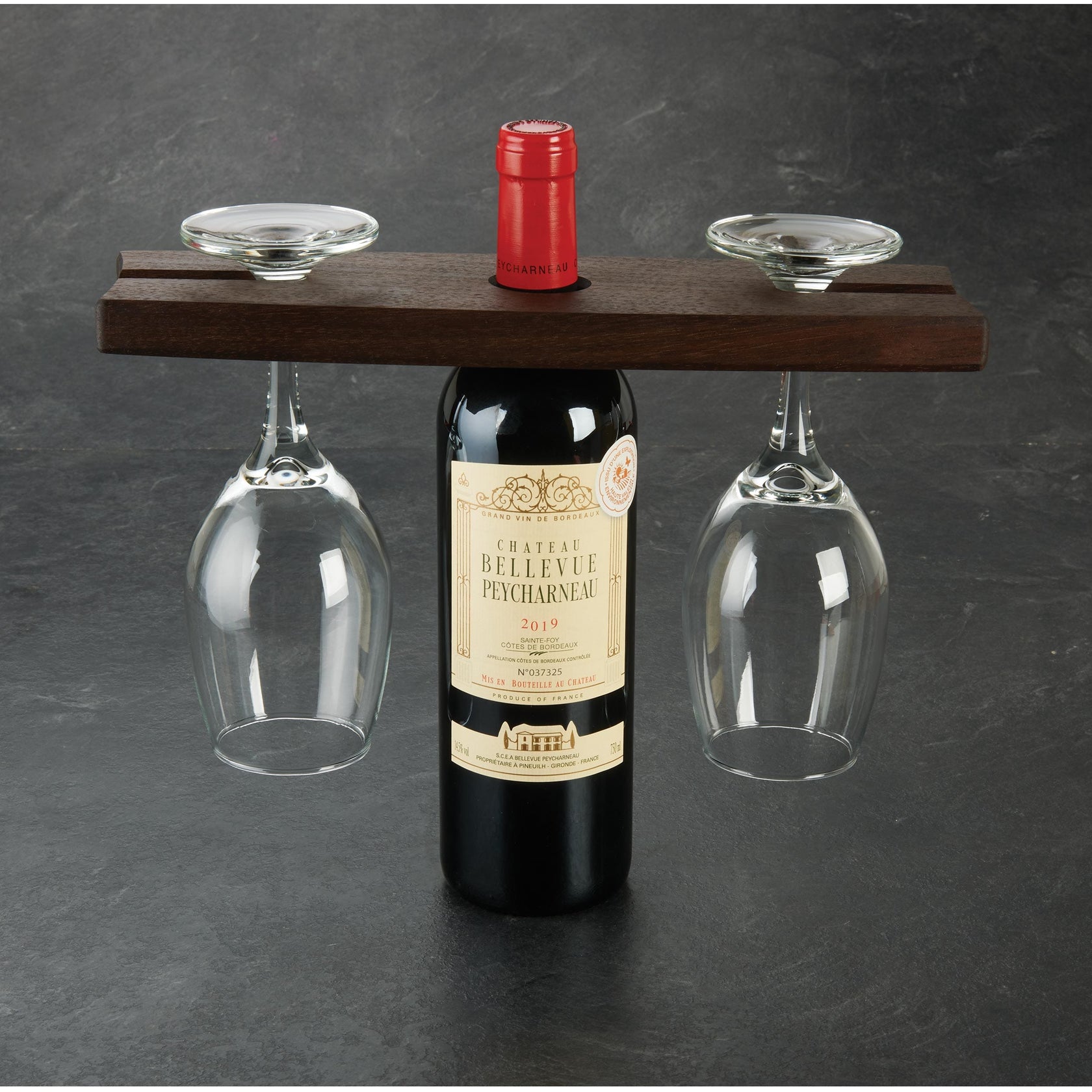 AHONUI ARTISANS Wine Caddy Template 4 Woodcraft
