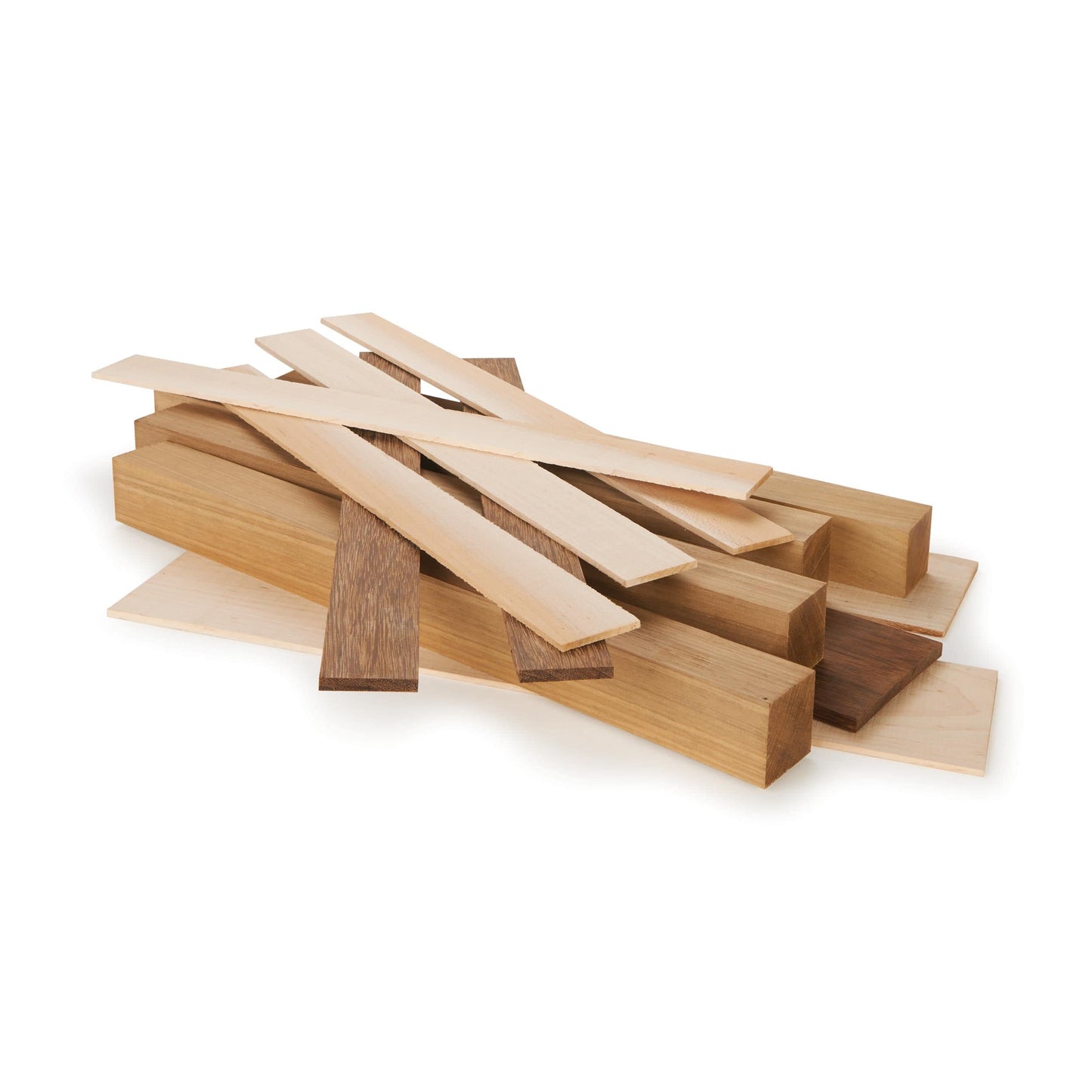 Segmented Salt/Pepper Mill Kit Blank - 3-1/2" x 3-1/2" x 16" alt 0